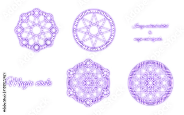 Obraz 魔法陣のセット（cs6）