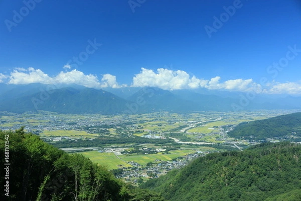 Fototapeta 長峰山展望台