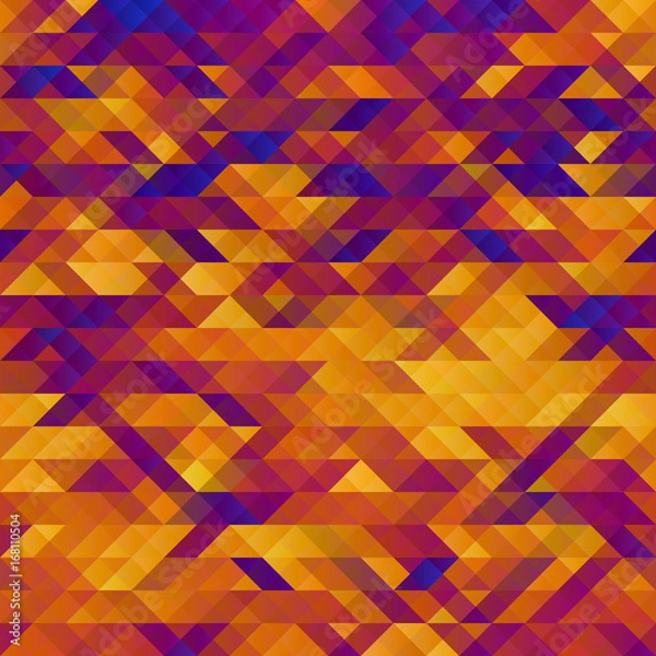 Fototapeta vector geometric abstract background with triangles and lines