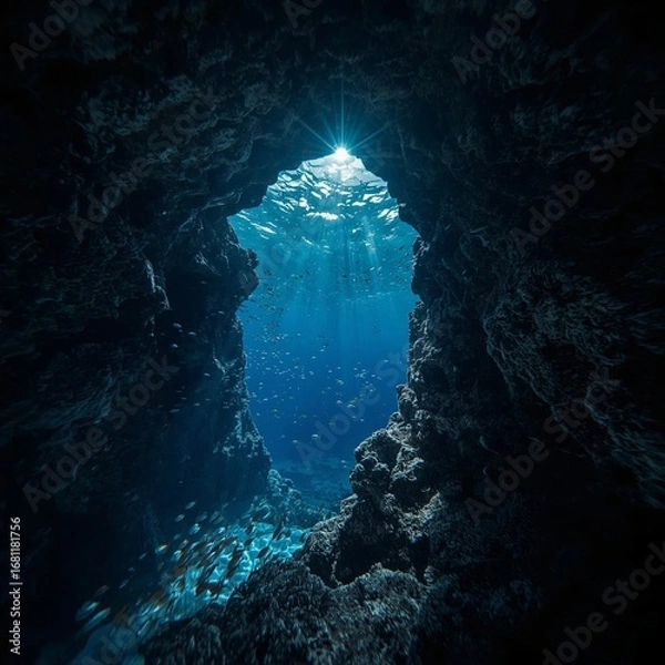 Obraz light in the cave