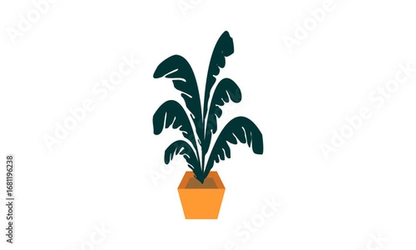 Obraz Outdoor decorative plant design vector