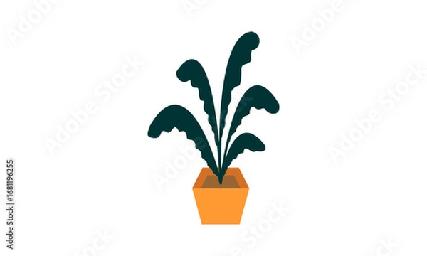 Obraz Beauty decorative plant design vector
