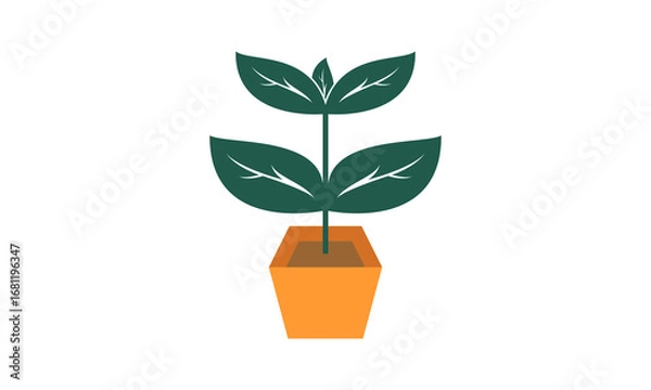Obraz Nature decorative plant design vector