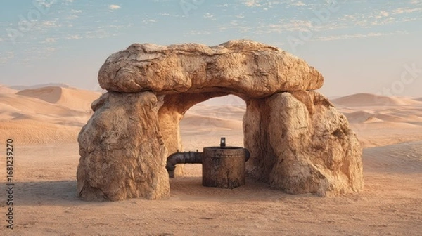Fototapeta Desert archway shelter