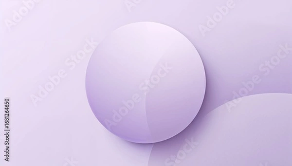 Obraz pink pill on white background