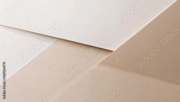 Fototapeta white paper on the wall