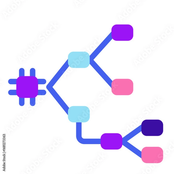 Obraz Decision Tree Icon