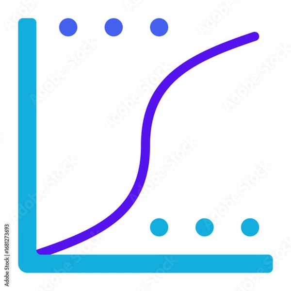 Obraz Logistic Regression Icon