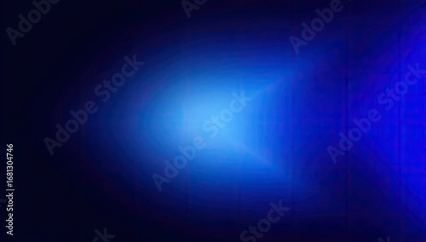 Fototapeta Deep blue gradient with light center