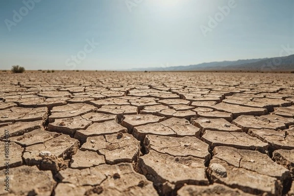 Fototapeta Enhancing Soil and Structure Durability Against Drought via Eco-Friendly Methods
