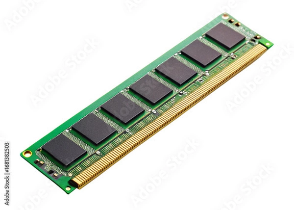 Obraz RAM stick isolated on white background