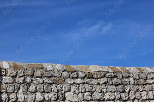 Obraz Wall & blue Sky (4)