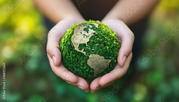Fototapeta Taking Responsibility For Environmental Conservation In The United States: A Guide To Making A Positive Impact On Our World.