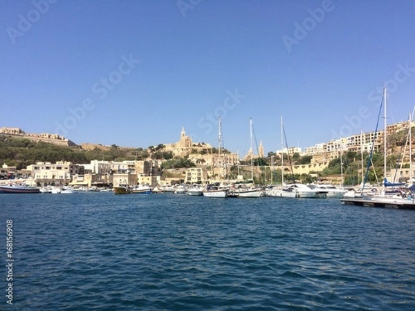 Fototapeta Mediterranean harbour