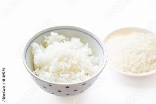 Fototapeta カリフォルニア米で炊いたご飯