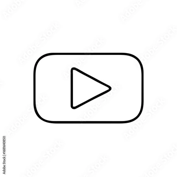 Obraz Music & Audio – Play Button 556