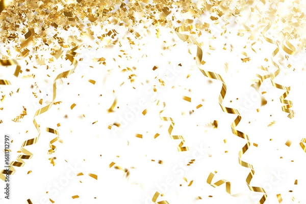 Obraz golden Splash Gold Foil texture background