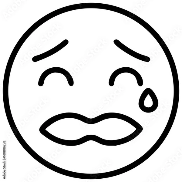 Fototapeta happy smiley face