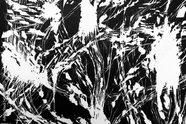 Obraz Fragment from painted canvas texture