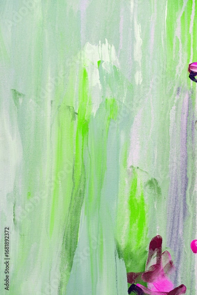 Obraz Fragment from painted canvas texture