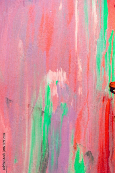 Obraz Fragment from painted canvas texture