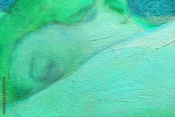 Obraz Fragment from painted canvas texture