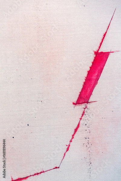 Obraz Fragment from painted canvas texture