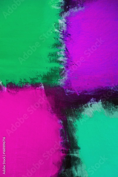 Obraz Fragment from painted canvas texture