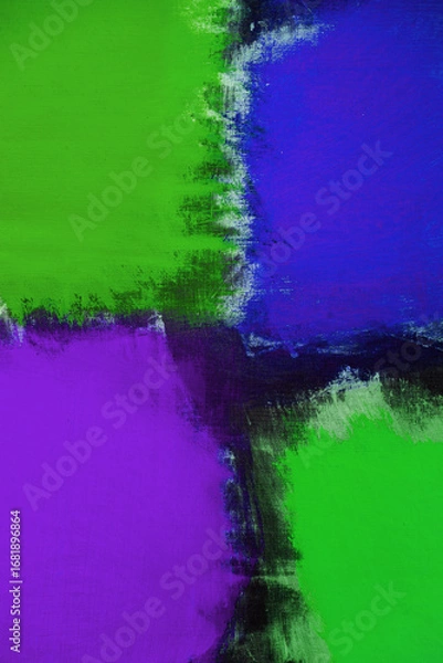 Obraz Fragment from painted canvas texture