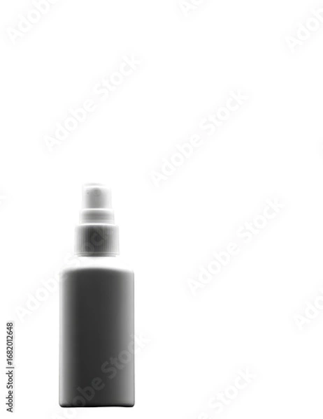 Obraz A simple, gray, spray bottle