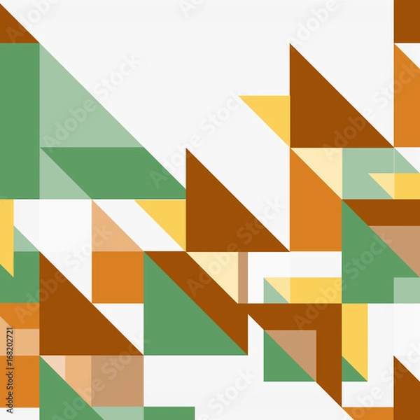 Fototapeta Triangle pattern design background