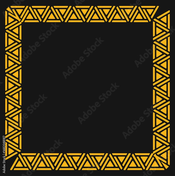 Obraz frame with floral ornament