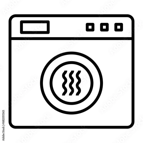 Obraz Washing Machine icon