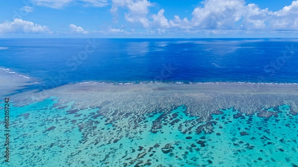Fototapeta 일본 이시가키섬 다마토리(玉取崎)