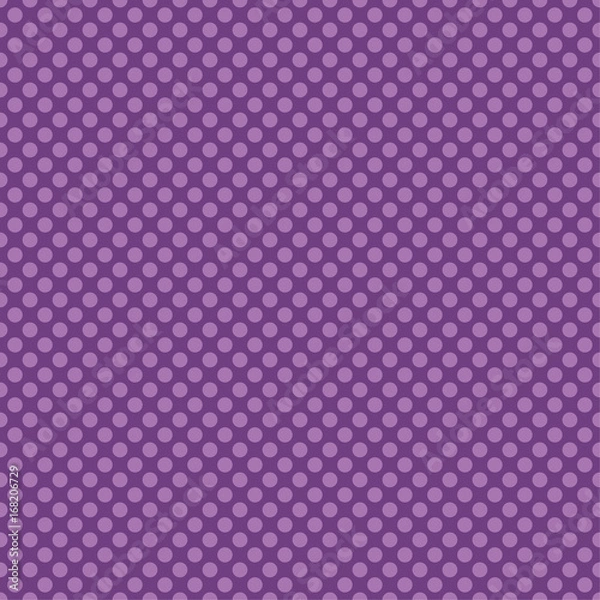 Fototapeta Polka dot seamless pattern. Dotted background with circles  Vector illustration