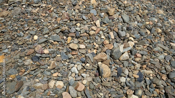 Obraz small stones texture