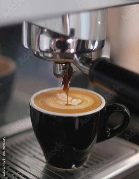 Obraz Coffee pouring into a cup