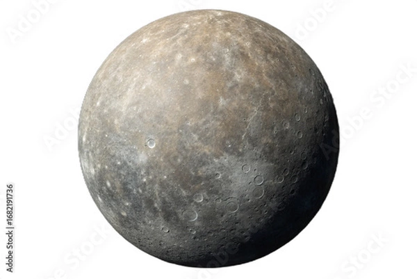 Fototapeta Mercury isolated tranaparant background