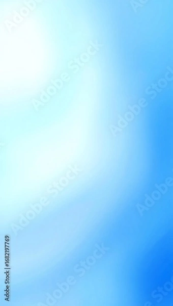Fototapeta Abstract pixelated blue and white gradient background