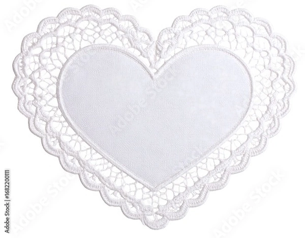 Obraz Heart-shaped doily