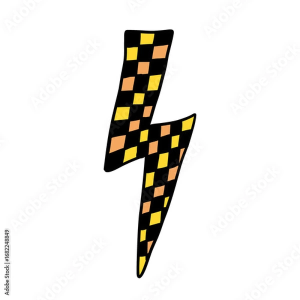 Obraz Groovy Nurse Doodle element for Fall or Autumn