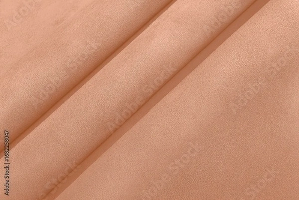 Obraz Soft, peach-toned fabric in gentle folds
