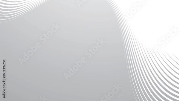 Fototapeta Grey Abstract Background with White Line Modern Minimal Pattern Texture Vector Graphic Design