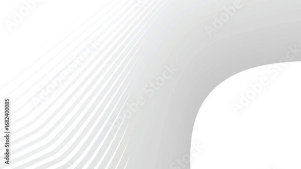 Fototapeta Grey Abstract Background with White Line Modern Minimal Pattern Texture Vector Graphic Design