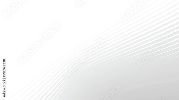 Fototapeta Grey Abstract Background with White Line Modern Minimal Pattern Texture Vector Graphic Design