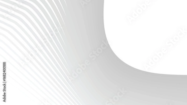 Fototapeta Grey Abstract Background with White Line Modern Minimal Pattern Texture Vector Graphic Design