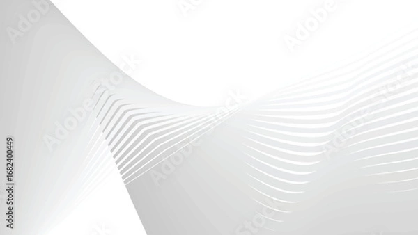 Fototapeta Grey Abstract Background with White Line Modern Minimal Pattern Texture Vector Graphic Design