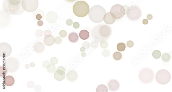 Fototapeta Floating Circle Bokeh Particle Lights
