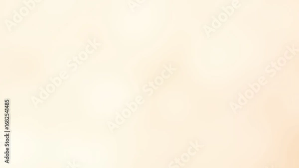 Fototapeta 優しいクリーム色の光が広がるボケ背景