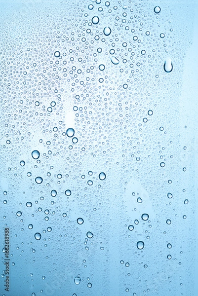 Fototapeta ガラスに着いた水滴	